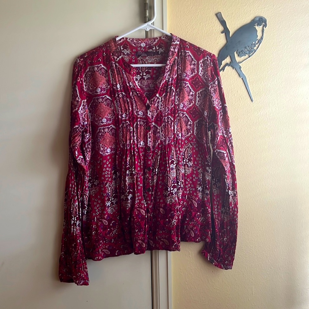 Long Sleeved Prana Shirt (L)